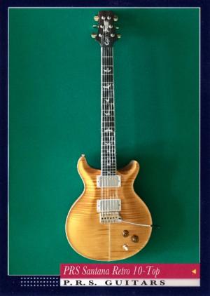 PRS Santana Retro 10-Top